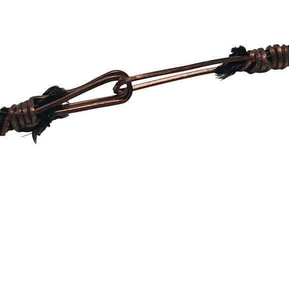 Handmade Boho Multicolor Beaded Necklace Black Cord Retro Jewelry Fashion Women - Picture 4 of 6